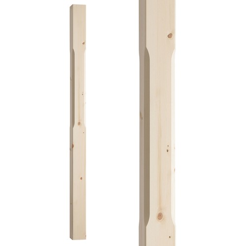 Staircase long newel - staircase,
