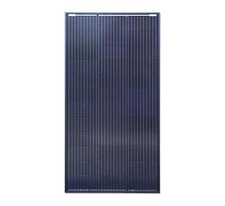 Black 100w solar panel - black,