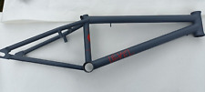 New - SOCIAL Bike Level BMX FRAME 21" - Matt Grey- RARE