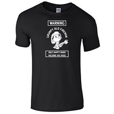 Firefighter T-Shirt, Grumpy Old Fireman, Small to 4XL Funny Gift