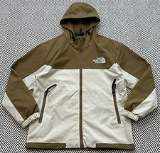 THE NORTH FACE Coat Green Waterproof Hooded Ladies Hiking Jacket Size M