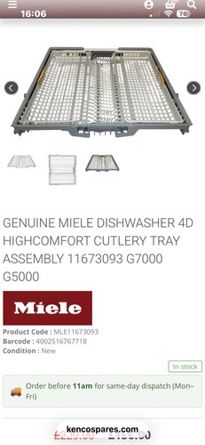 Miele dishwasher latest g5000 - miele,