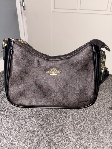 Black and brown patterned - brown,