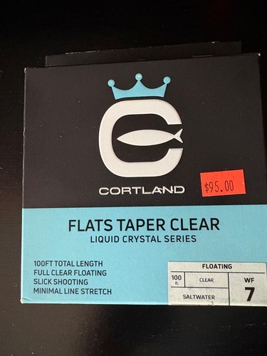 Cortland flats taper - cortland, clear