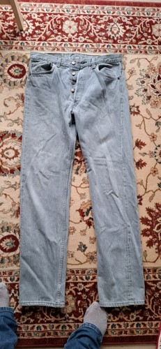 Levi 501 jeans light - light, grey