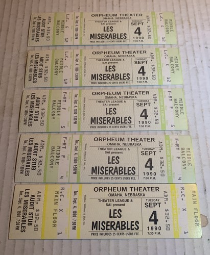 1990 les miserables musical - miserables,