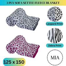 Luxury Teddy Fleece Blanket Ultra Soft Warm Sofa Bed Throw Travel Plush Fur Cozy