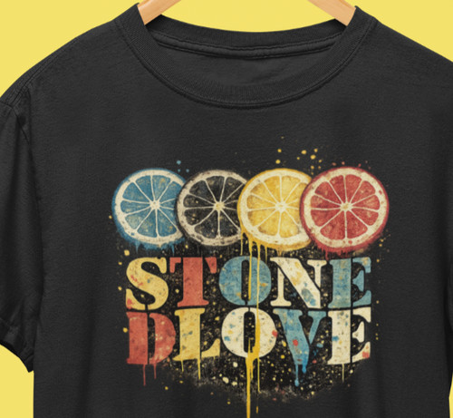 Stoned love shirt retro - love, /