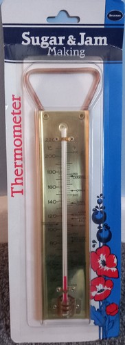 Sugar jam making thermometer - sugar,