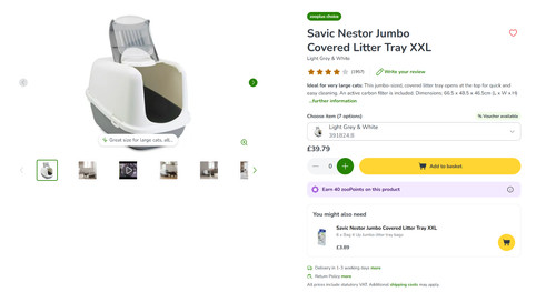 Savic nestor jumbo covered - jumbo,