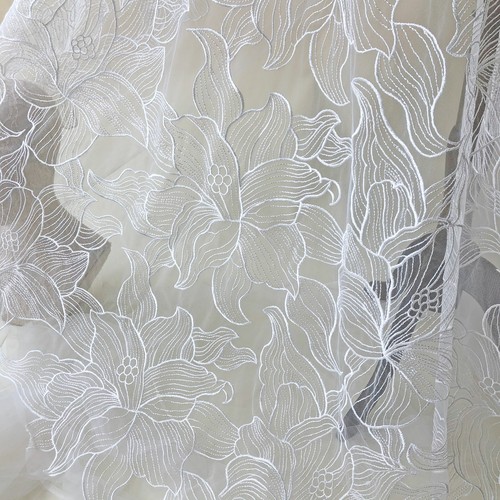 Lotus flower formal - flower, lace