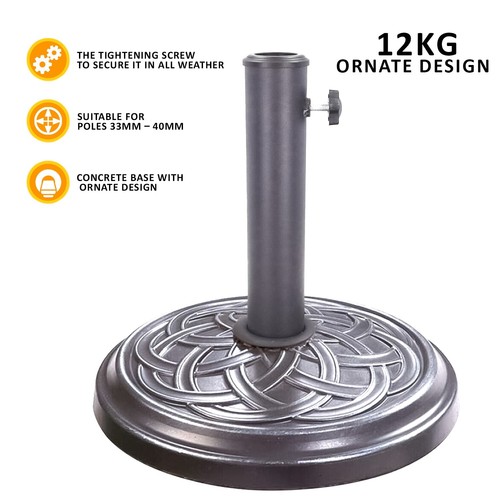 12kg cast iron round - cast, umbrella
