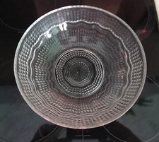 Vintage Clear pressed glass