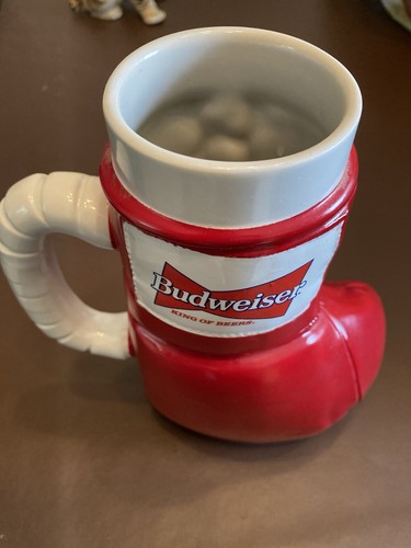 Budweiser boxing glove stein - boxing,