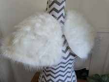 Ivory Maribou Feather