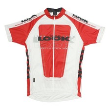 LOOK Mens Red & White Modern