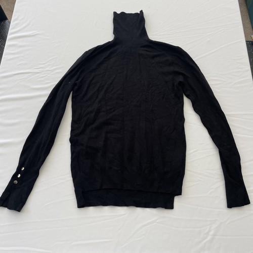 Ladies roll neck jumper - neck,