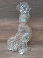 Glass Cockerel Decanter- No