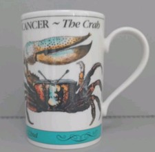 DUNOON  Stoneware Mug Zodiac sign Cancer made in Scotland 