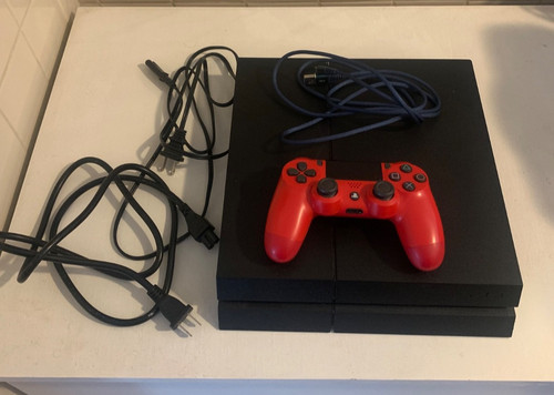 Sony playstation 500gb black - playstation, 4