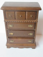 Dolls House Tallboy 4 drawer