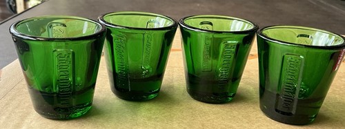 Jägermeister green glass - 4, x