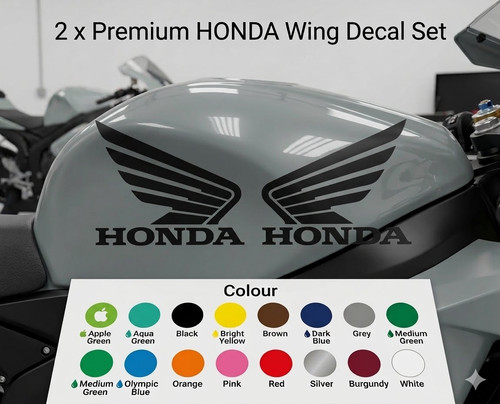 Honda wing tank - wing, decals