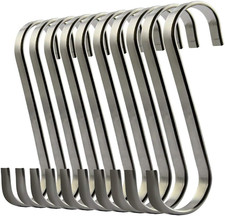 S Shaped Hanging Hooks - 10