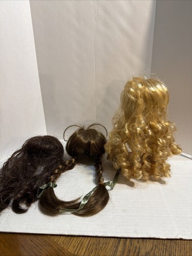 Doll wigs brunette - doll, and