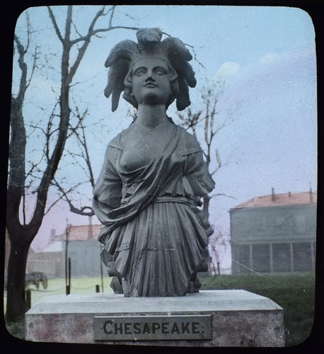 Figurehead uss chesapeake - figurehead, of