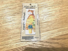 Alex Clark Cats and Pots Magnetic Bookmark Page Finder Bookmarks Book Mark