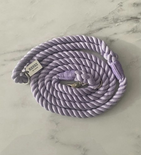 Pastel lilac rope - lilac, leash