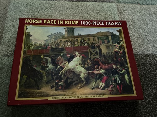Horse race rome 1000 piece - horse,