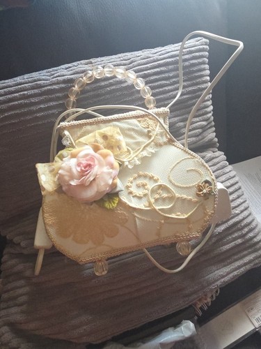 Vintage floral lace - vintage,