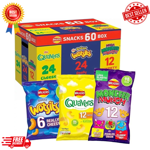 Walkers snack crisps variety - walkers,