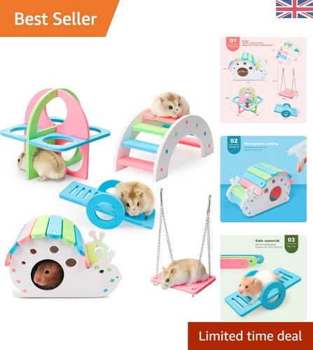 Engaging rainbow hamster toy - engaging,