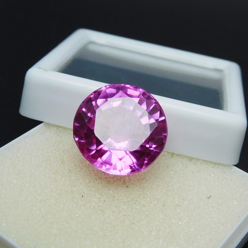 Rare pink sapphire round cut - rare,