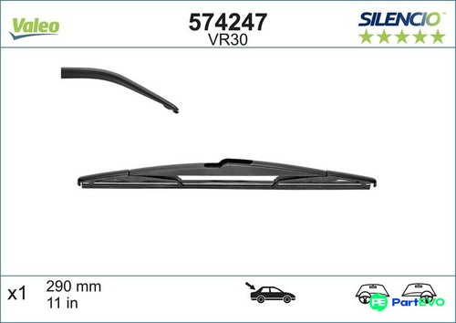 Valeo rear wiper blade 574247 - blade,