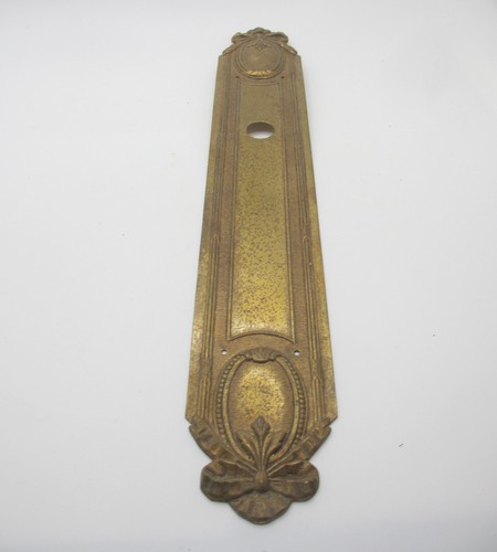 Victorian brass door - victorian,