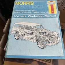 Morris minor 1000 owner - minor, owner's