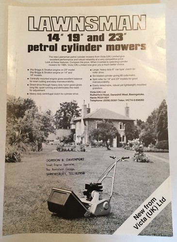 Victa mowers lawnsman - (uk),