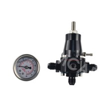 Gauge 30-70 PSI Adjustable Fuel Pressure Oil Pressure White Dial 1/8IN NPT Gauge