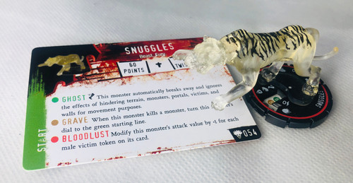 Horrorclix snuggles 054 red - horrorclix, #054