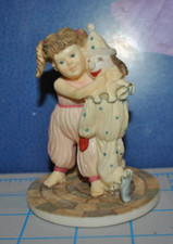 VTG Coalport Treasury of Childhood My Best Friend Circus GIRL CLOWN DOLL 1995