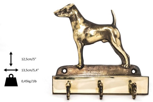 Fox terrier brass clothes - fox,