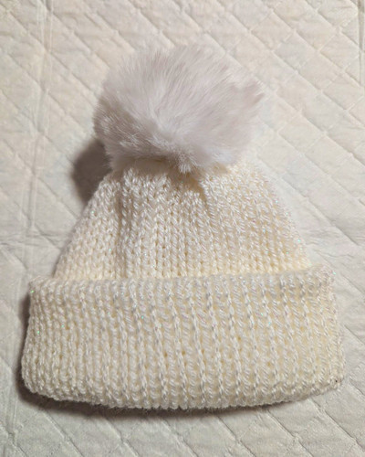 Baby white sparkle - sparkle, hat