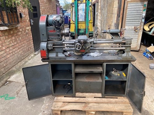 Metal lathe single - single, phase