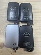 4 X GENUINE TOYOTA 2 BUTTON REMOTE SMART KEY FOBS JOBLOT TOKAI RIKA BA7EQ B74EA