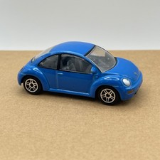 RealToy Volkswagen New Beetle Collectible 1:64 Blue Diecast Car Model #R