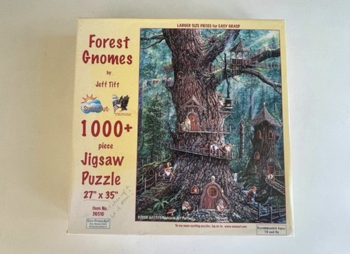 Forest gnomes jigsaw - forest, 1000